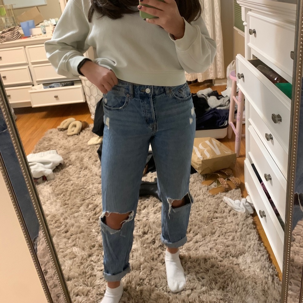 h&m boyfriend jean